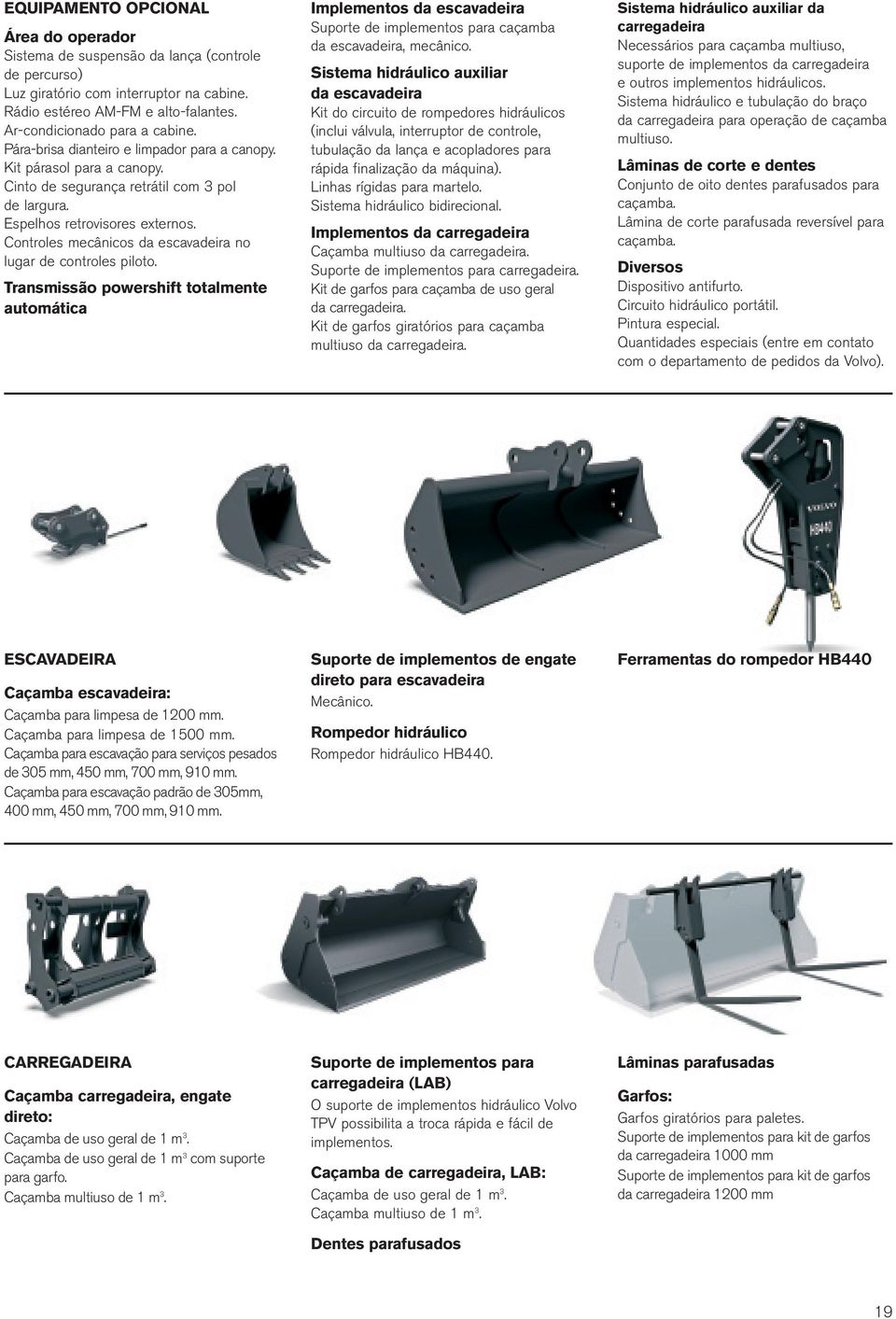 Controles mecânicos da escavadeira no lugar de controles piloto. Transmissão powershift totalmente automática Implementos da escavadeira Suporte de implementos para caçamba da escavadeira, mecânico.