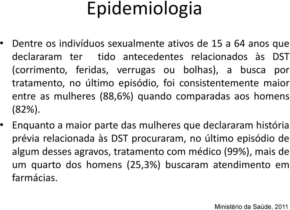 comparadas aos homens (82%).