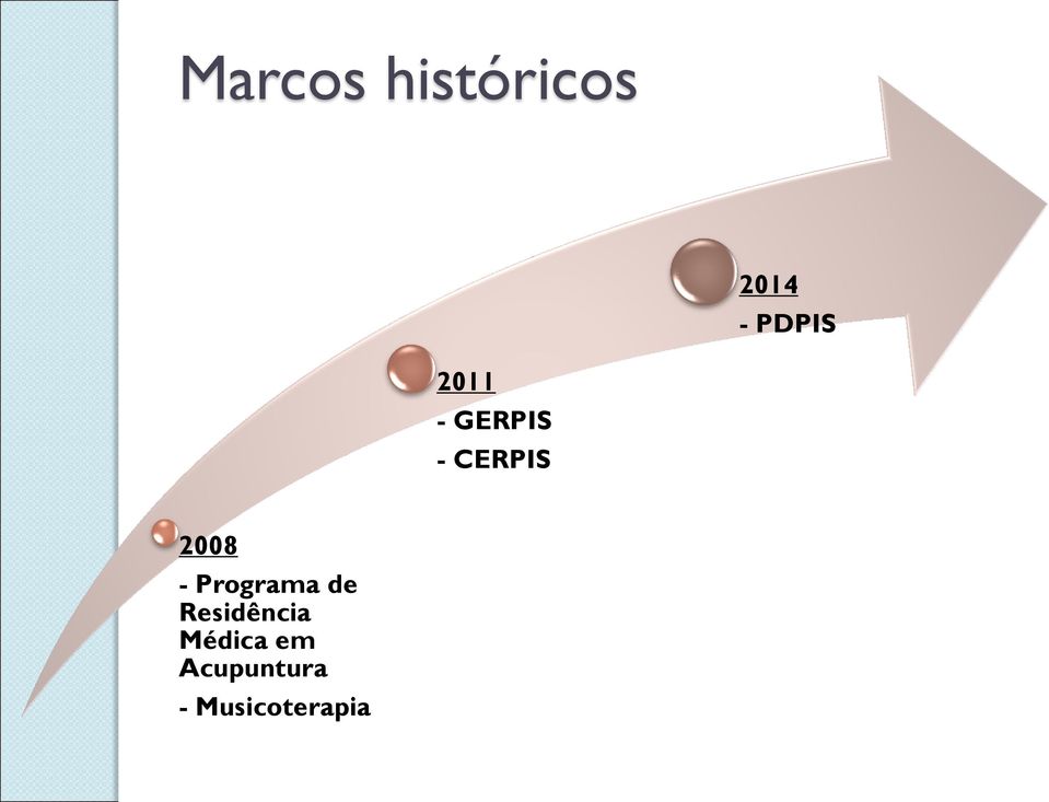 2008 - Programa de Residência