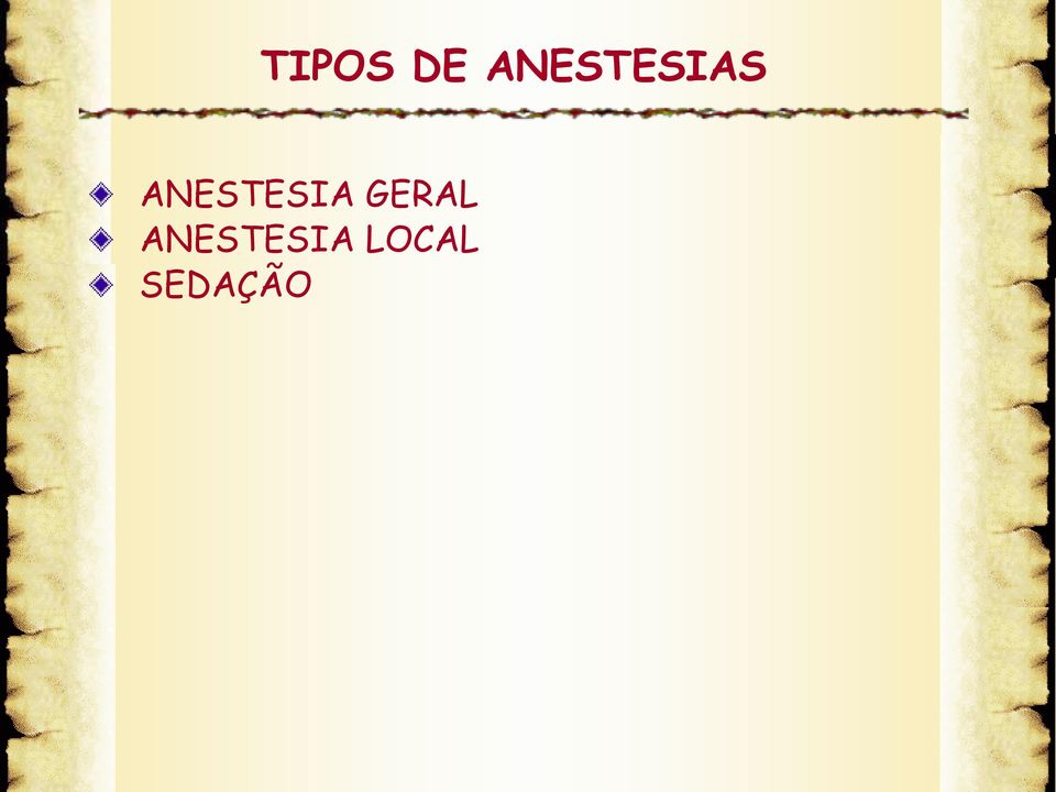 ANESTESIA