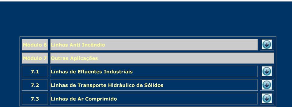 1 Linhas de Efluentes Industriais 7.