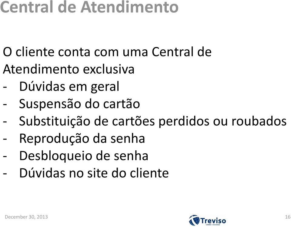 cartão - Substituição de cartões perdidos ou roubados -