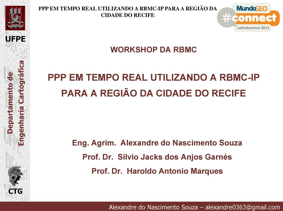 Alexandre do Nascimento Souza Prof. Dr.