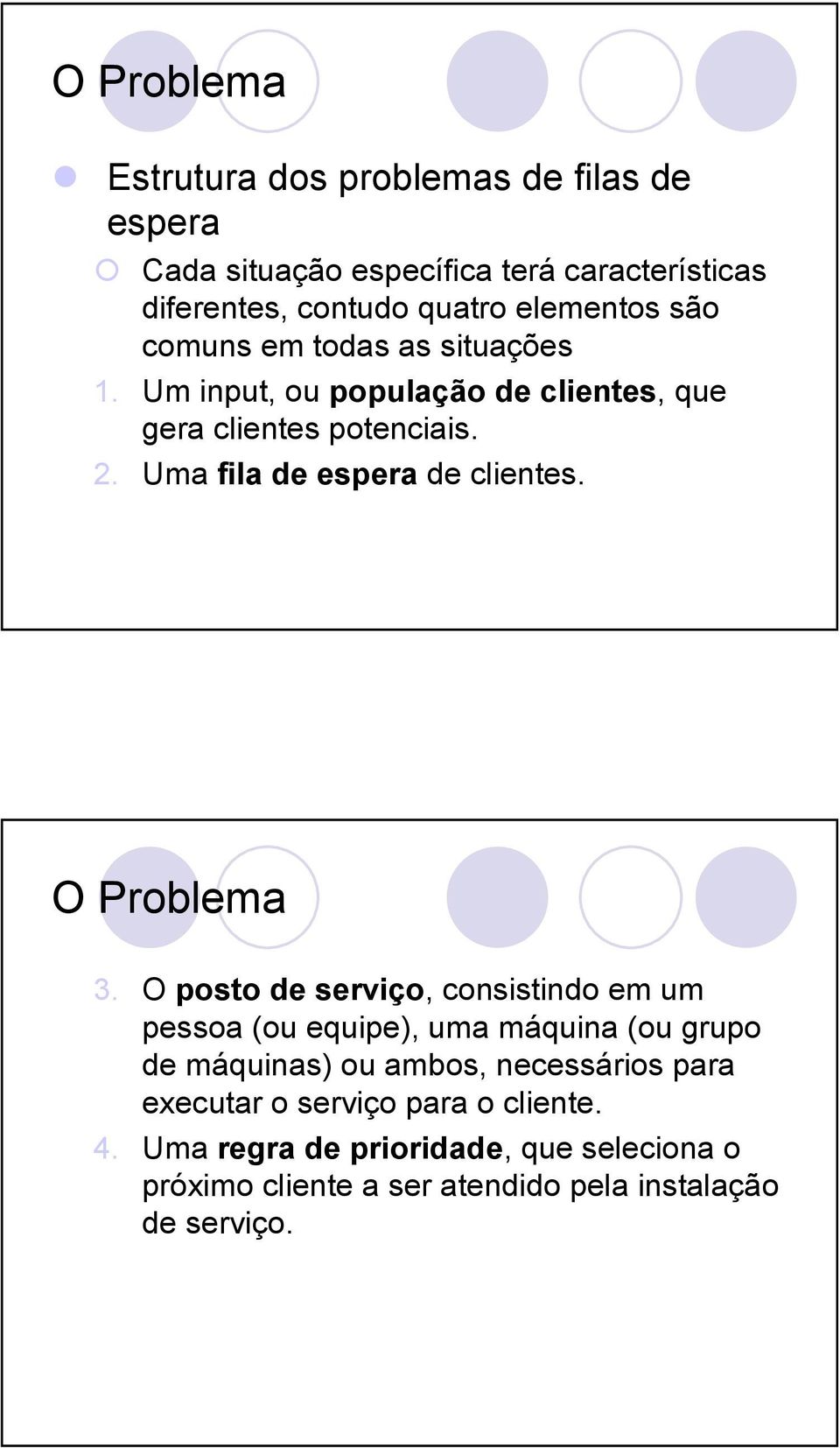 O Problema 3.