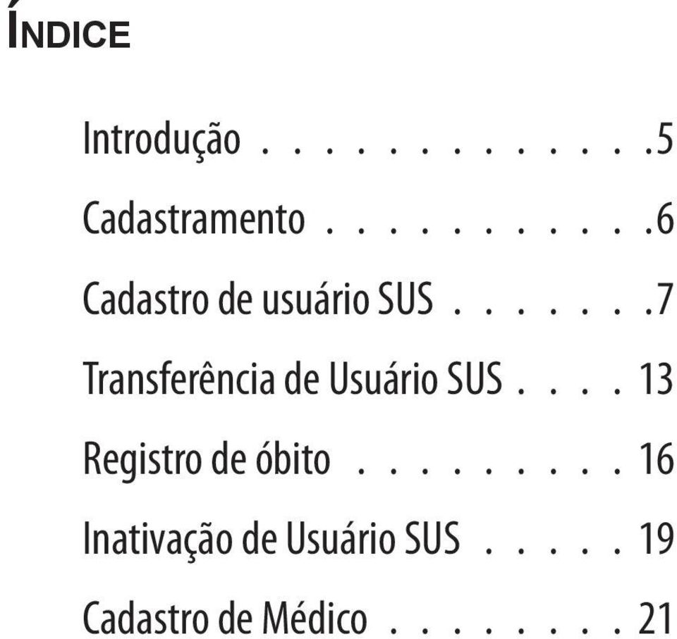 7 Transferência de Usuário SUS.