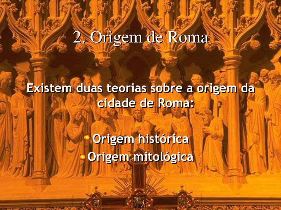 origem da cidade de Roma: