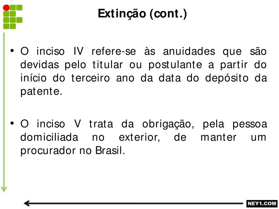 ou postulante a partir do início do terceiro ano da data do