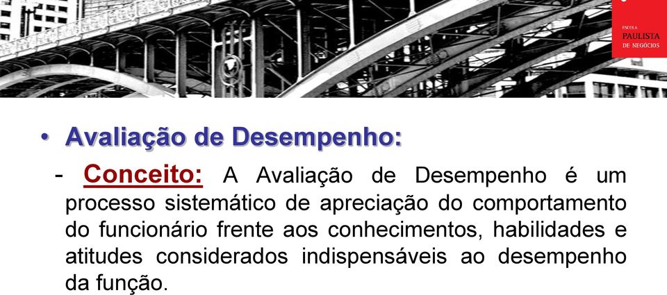 comportamento do funcionário frente aos conhecimentos,