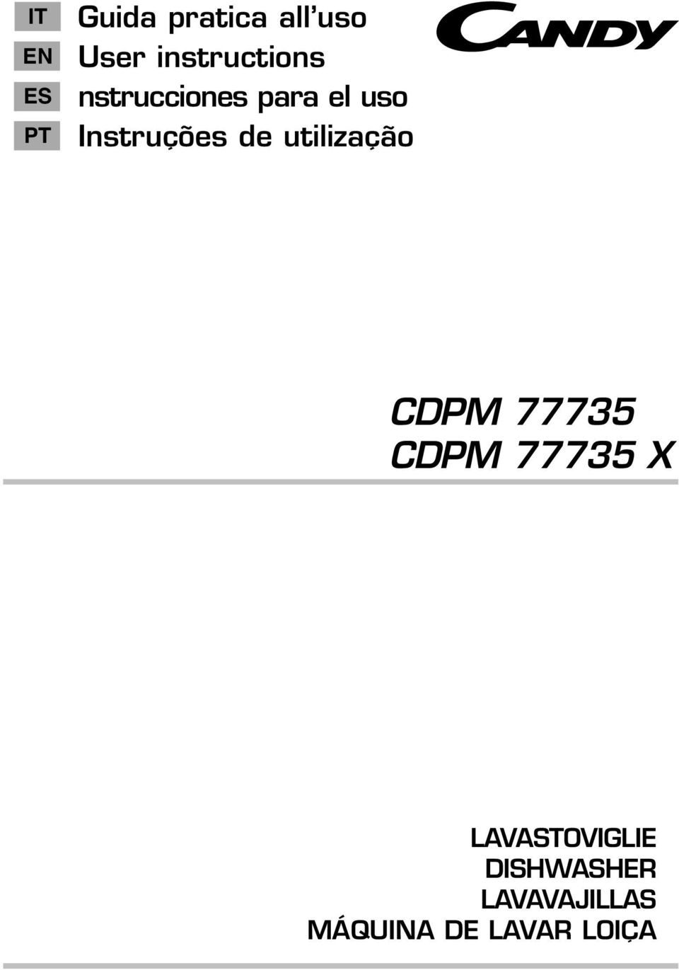 Instruções de utilização CDPM 77735 CDPM 77735
