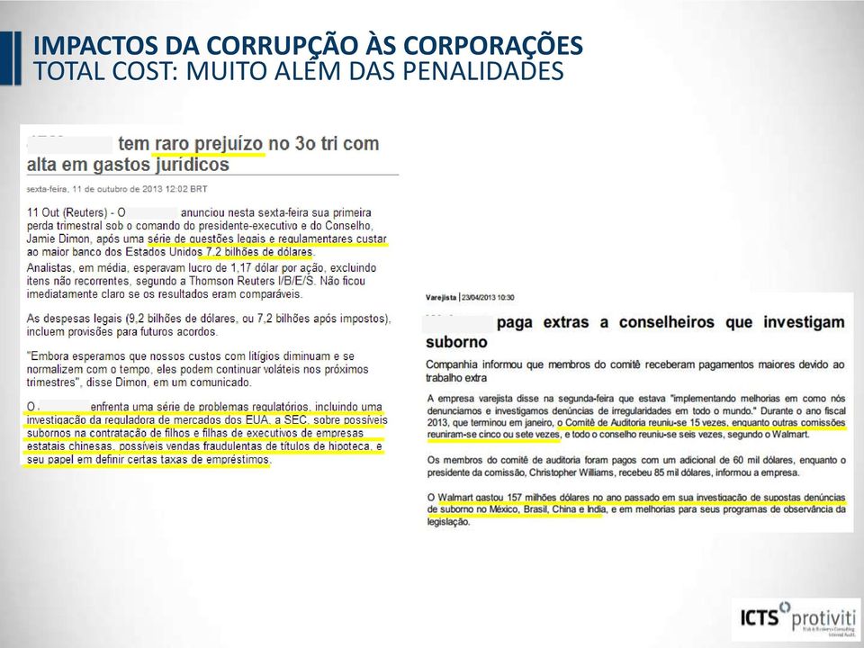 CORPORAÇÕES TOTAL