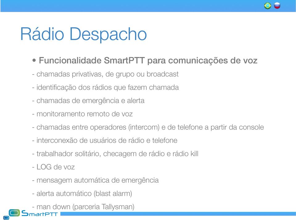 (intercom) e de telefone a partir da console - interconexão de usuários de rádio e telefone - trabalhador solitário, checagem