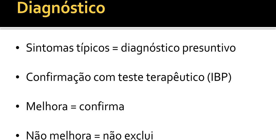 com teste terapêutico (IBP)