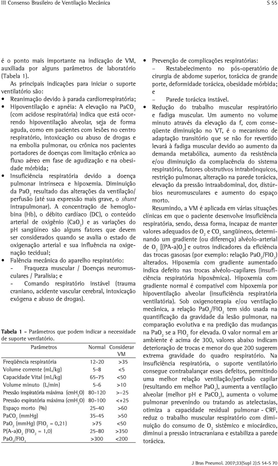 está ocorrendo hipoventilação alveolar, seja de forma aguda, como em pacientes com lesões no centro respiratório, intoxicação ou abuso de drogas e na embolia pulmonar, ou crônica nos pacientes