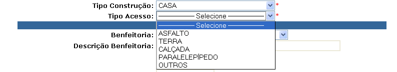 Área do imóvel e Área construída Informar a Área do imóvel e Área construída (se houver) com números de quatro casas