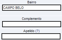 Criando um apelido para o tomador de serviços É possível criar um apelido ou denominação para identificar mais rapidamente seus principais tomadores de serviços.