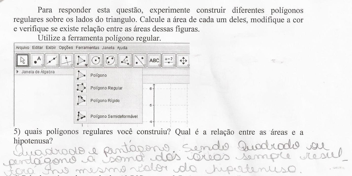 Atividade proposta para os alunos conforme a figura 9.