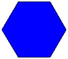 Exemplos: HEXÁGONO: polígono de 6