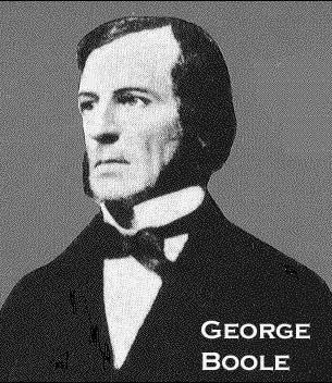 Invenção da álgebra booleana Boole,pedindo um almoço George Boole (1815-1864) crio a álgebra booleana.
