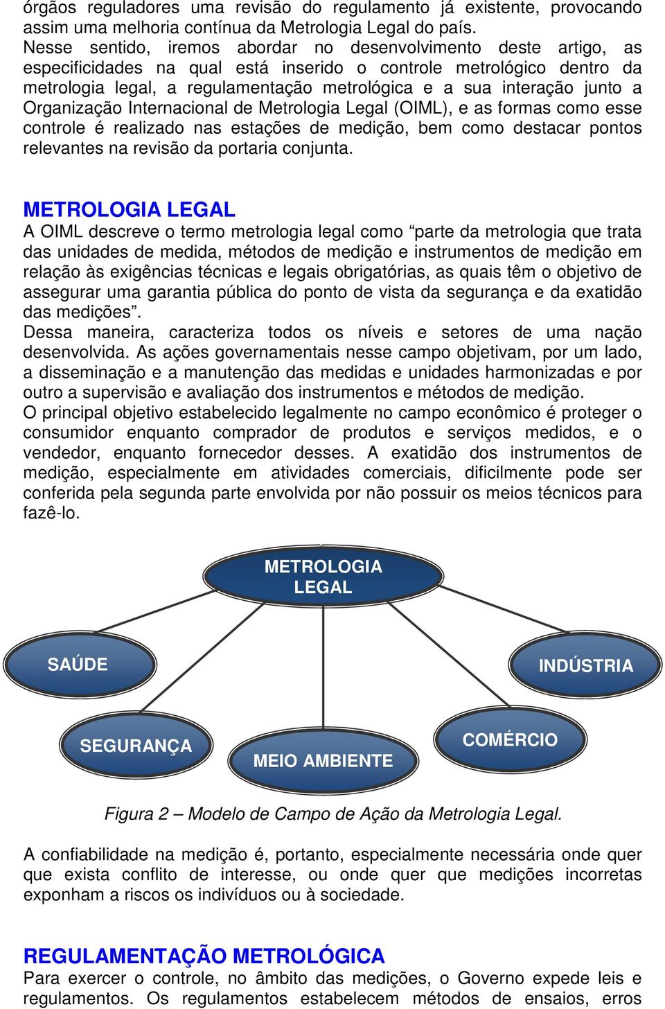 interação junto a Organização Internacional de Metrologia Legal (OIML), e as formas como esse controle é realizado nas estações de medição, bem como destacar pontos relevantes na revisão da portaria