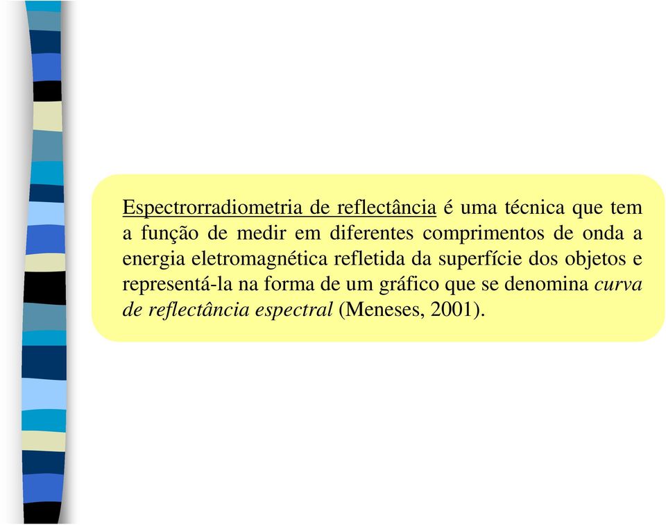 refletida da superfície dos objetos e representá-la na forma de um