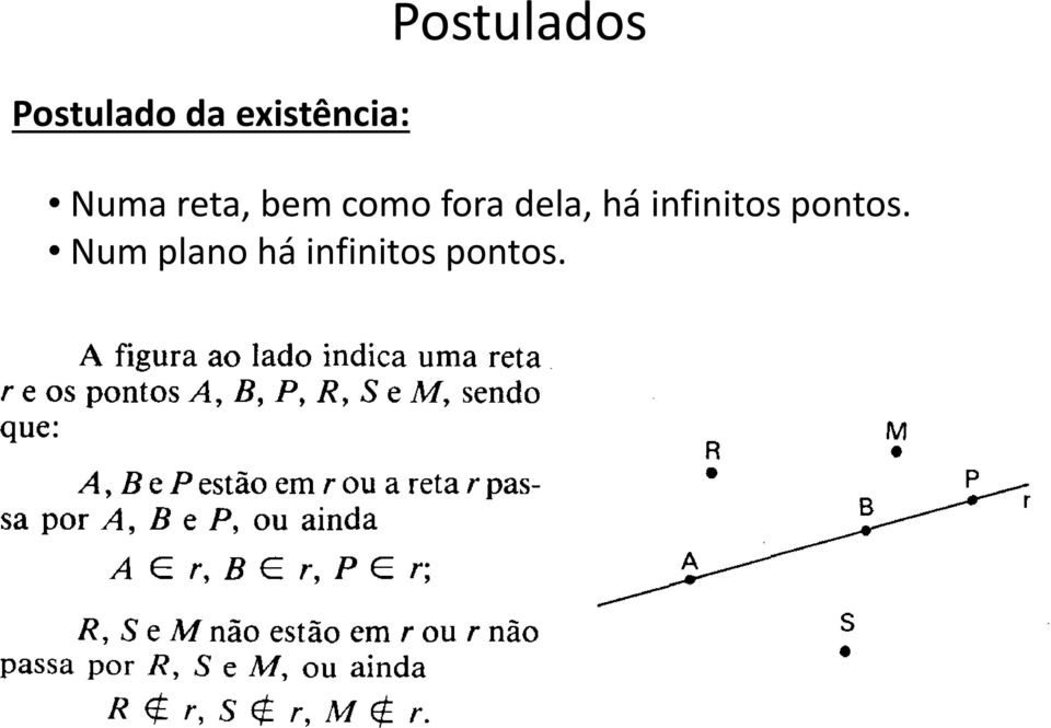 como fora dela, há infinitos