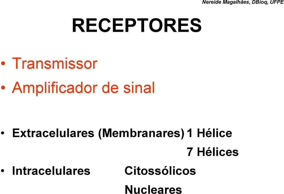 Extracelulares (Membranares) 1