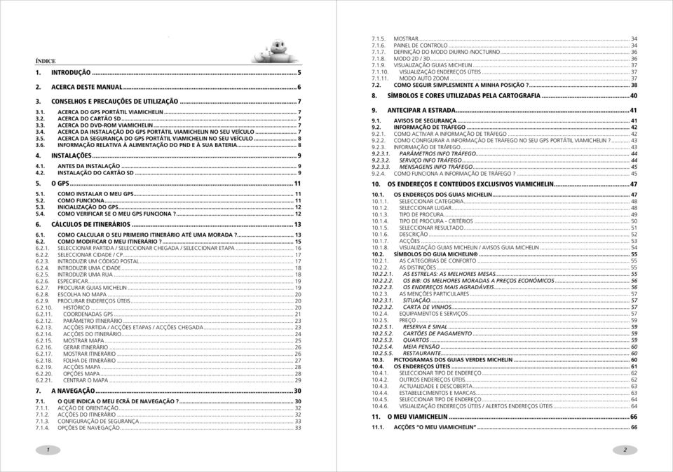 VIAMICHELIN NAVIGATION USER MANUAL - PDF Download grátis