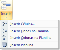 Repetir Comandos Para repetir as últimas ações, utilize o botão refazer ( Acesso Rápido, ou ainda utilizar as teclas Ctrl+R.