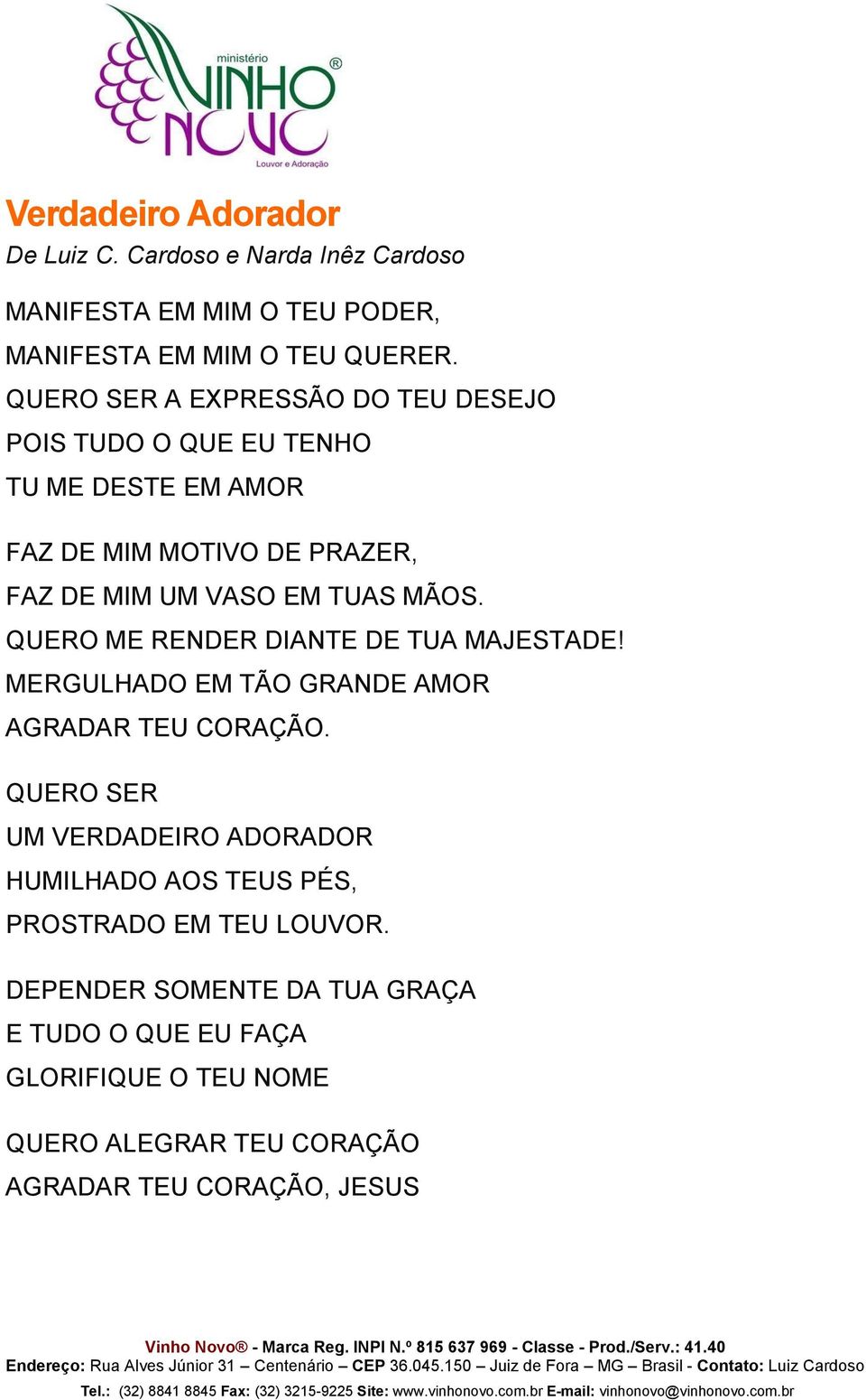 MÃOS. QUERO ME RENDER DIANTE DE TUA MAJESTADE! MERGULHADO EM TÃO GRANDE AMOR AGRADAR TEU CORAÇÃO.