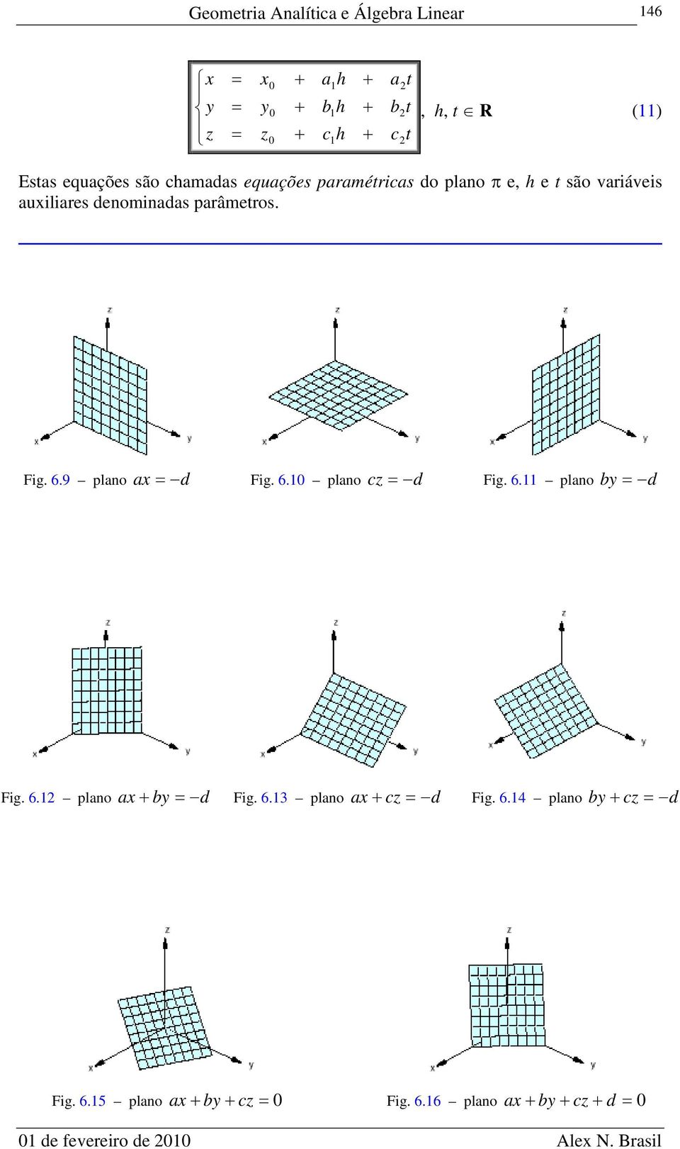 9 plano ax d Fig. 6. plano cz d Fig. 6. plano by d Fig. 6. plano ax by d Fig. 6.3 plano ax cz d Fig.