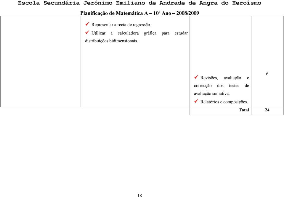 distribuições bidimensionais.