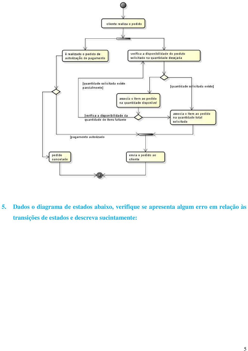 algum erro em relação às