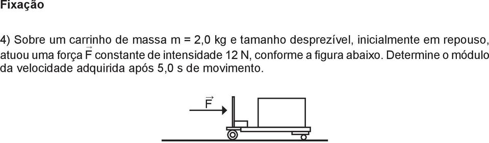 constante de intensidade 12 N, conforme a figura abaixo.