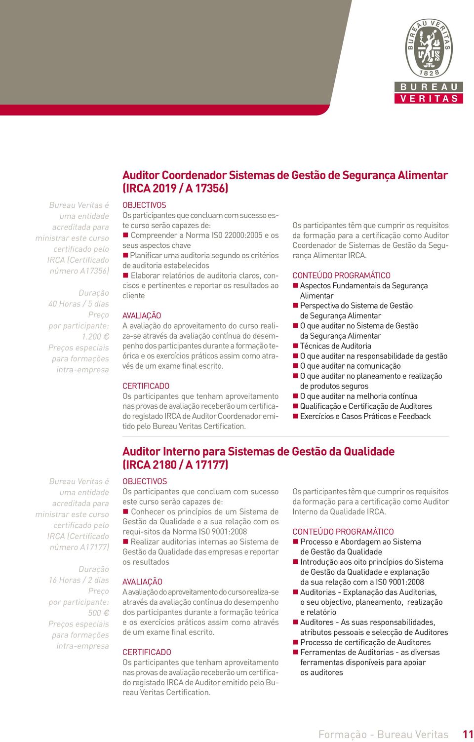 de Gestão de Segurança Alimentar (IRCA 2019 / A 17356) Os participantes que concluam com sucesso este curso serão capazes de: Compreender a Norma IS0 22000:2005 e os seus aspectos chave Planificar