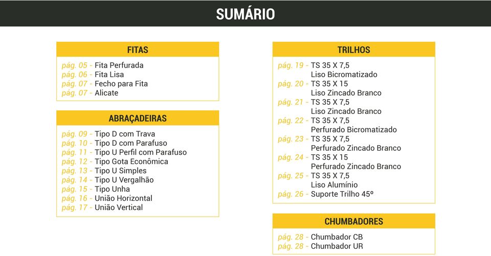 Tipo Unha União Horizontal União Vertical pág. 19 - pág. 20 - pág. 21 - pág. 22 - pág. 23 - pág. 24 - pág. 25 - pág.