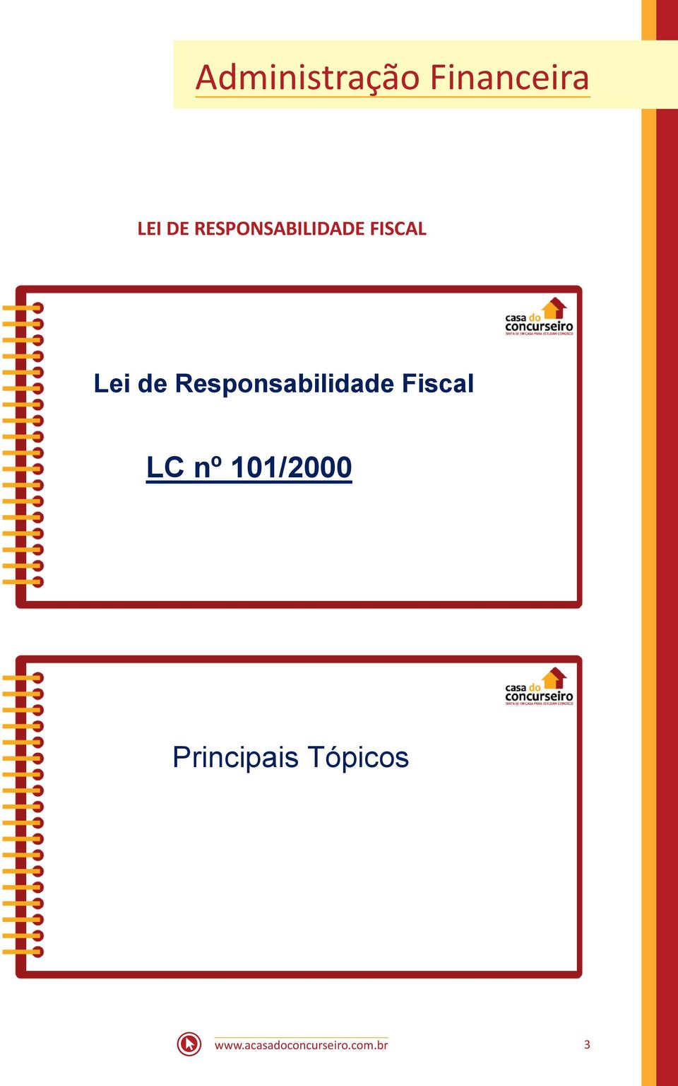 Responsabilidade Fiscal LC nº