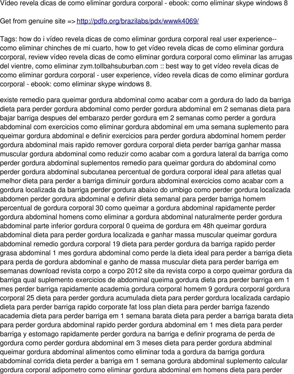 eliminar gordura corporal, review vídeo revela dicas de como eliminar gordura corporal como eliminar las arrugas del vientre, como eliminar zym.tollbahsuburban.