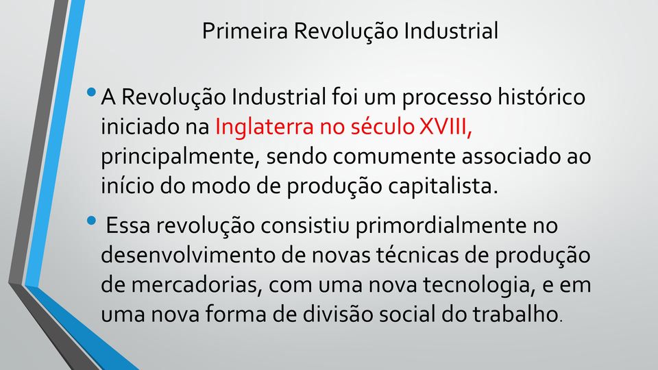 produção capitalista.