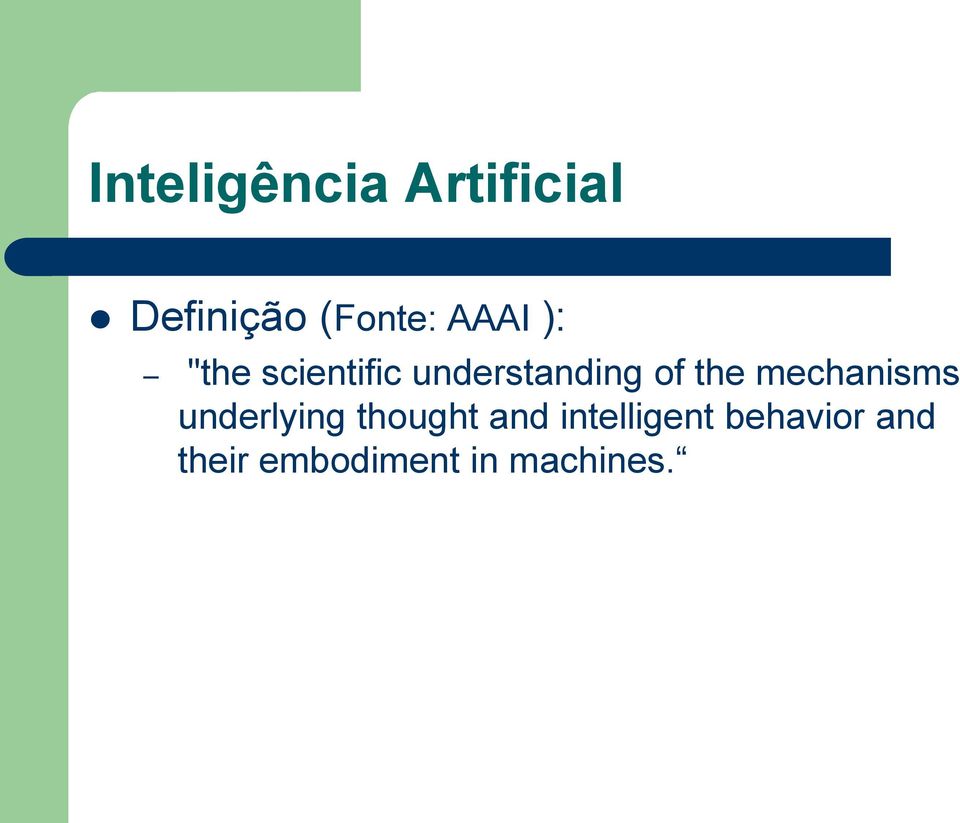 the mechanisms underlying thought and