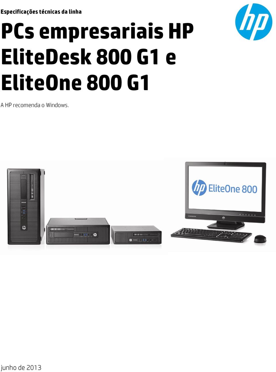 HP EliteDesk 800 G1 e