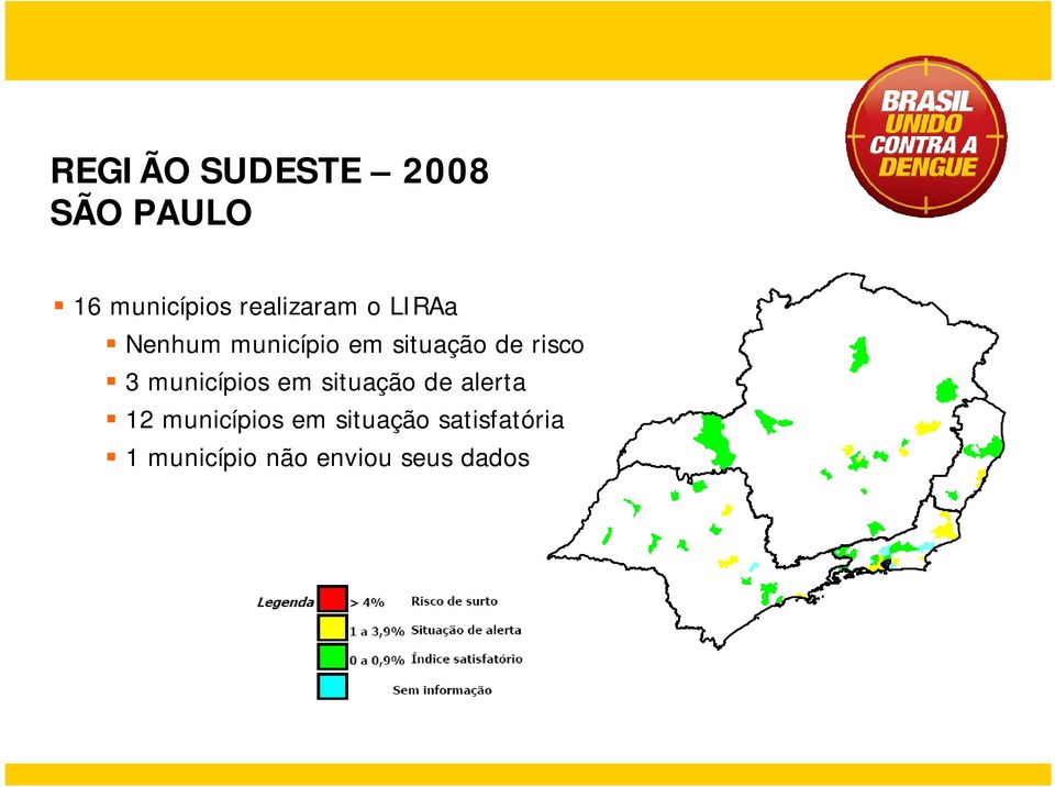 risco 3 municípios em situação de alerta 12