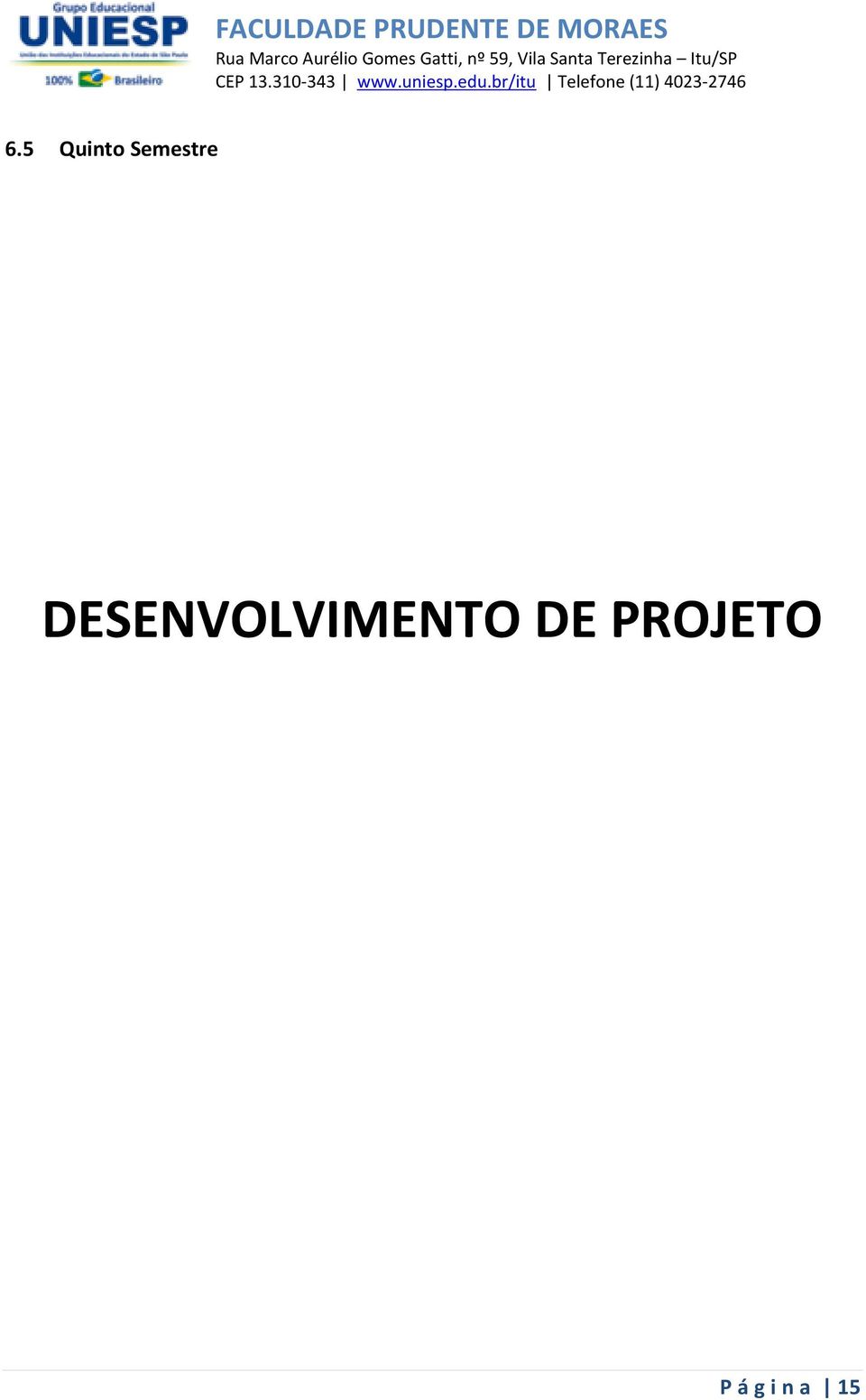 DESENVOLVIMENTO