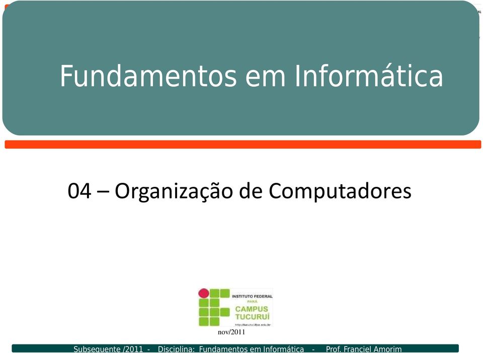 Organização de