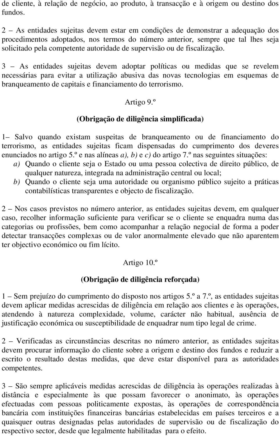 de supervisão ou de fiscalização.