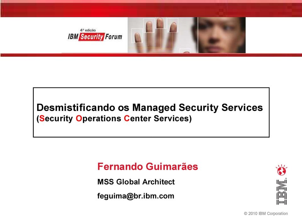 Services) Fernando Guimarães MSS Global
