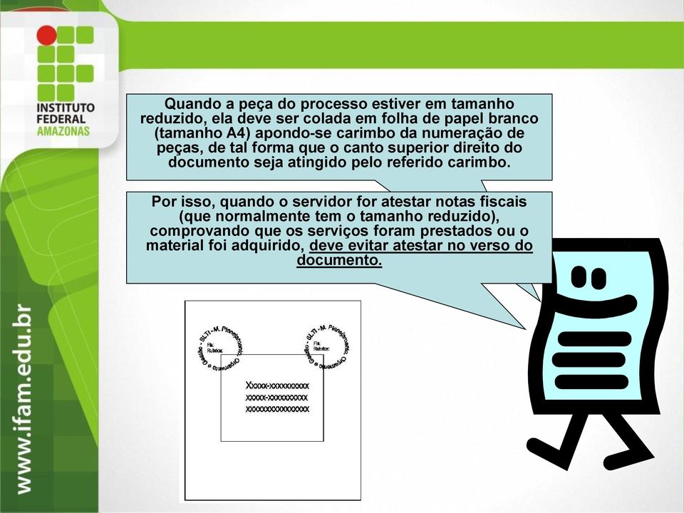 referido carimbo.