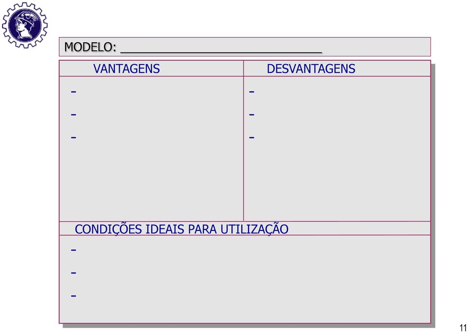 DESVANTAGENS