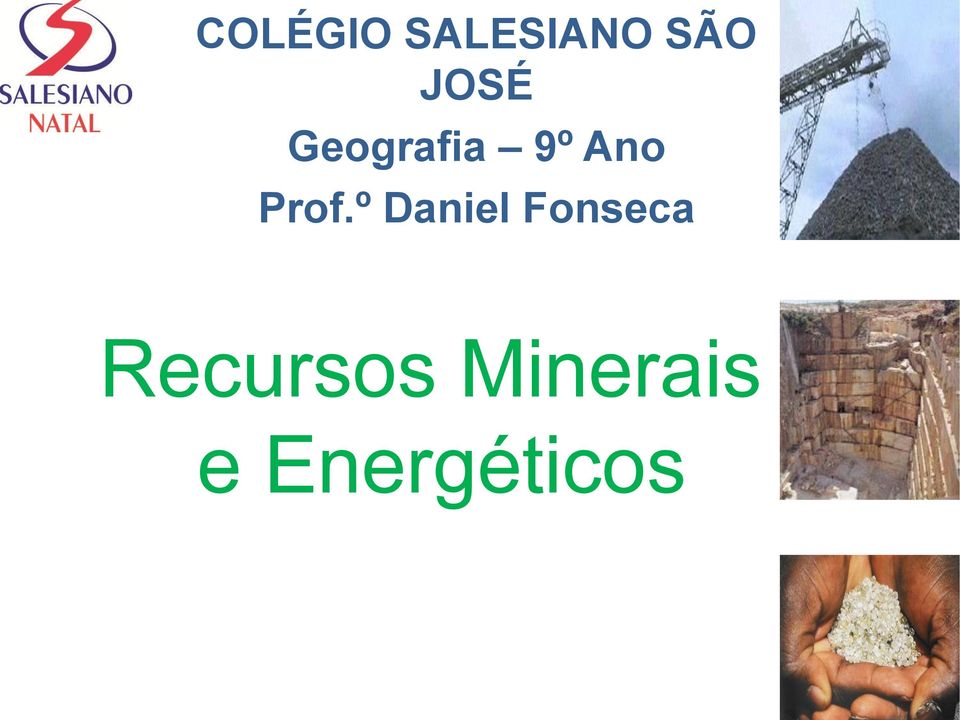 Prof.º Daniel Fonseca