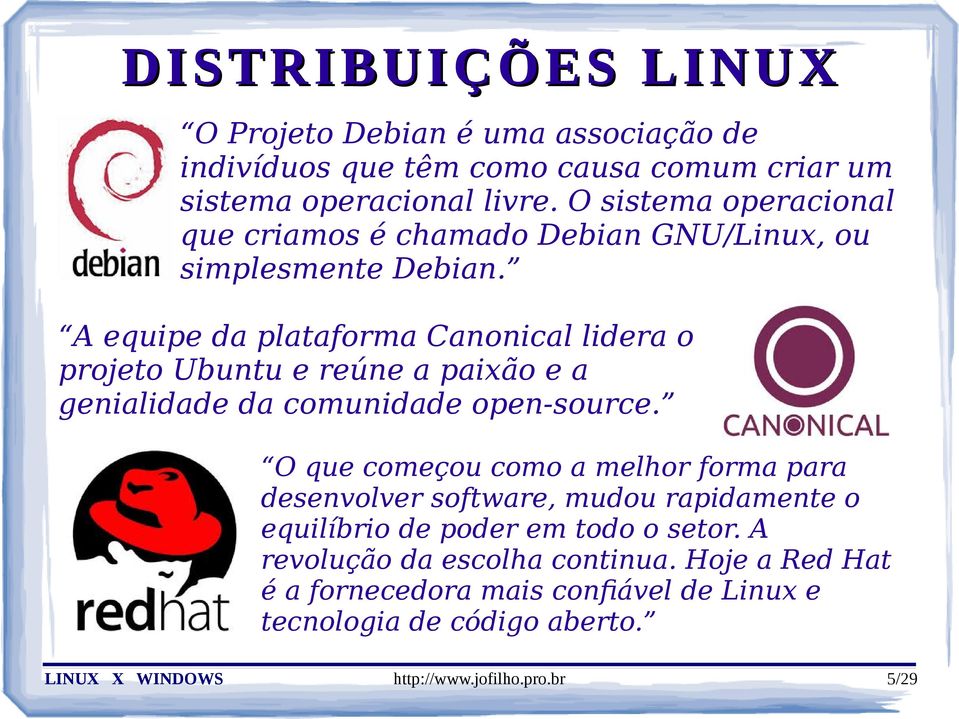 A equipe da plataforma Canonical lidera o projeto Ubuntu e reúne a paixão e a genialidade da comunidade open-source.