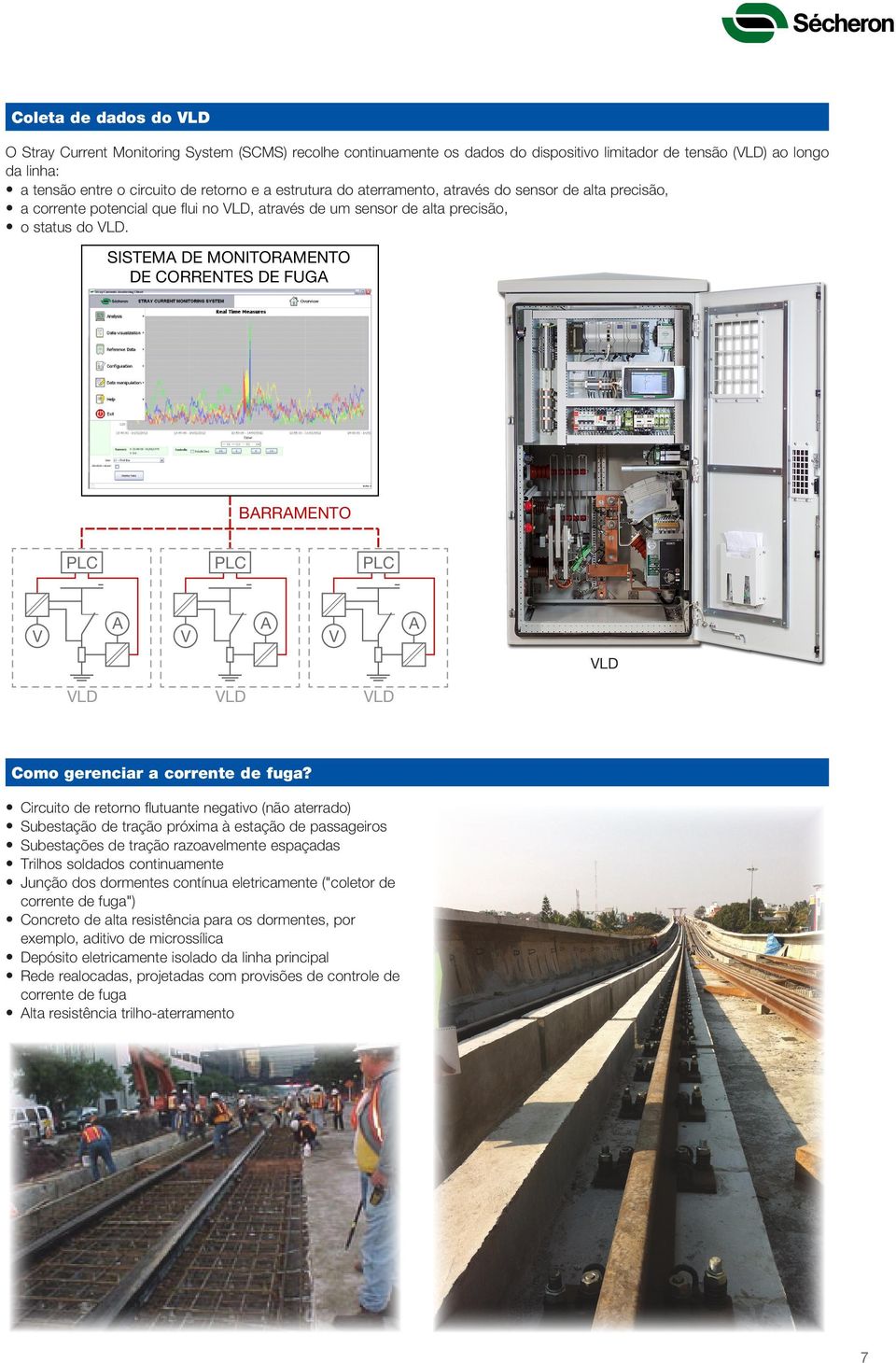 SISTEMA DE MONITORAMENTO DE CORRENTES DE FUGA BARRAMENTO PLC PLC PLC V A V A V A VLD VLD VLD VLD Como gerenciar a corrente de fuga?